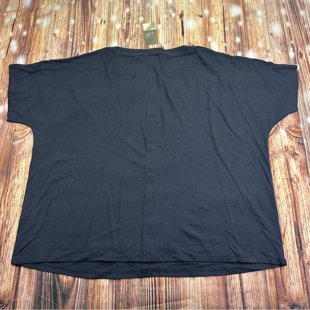 NWT J. Jill Wearever Collection Carbón Short Sleeve Women’s T-Shirt  Size Médium - Picture 8 of 12